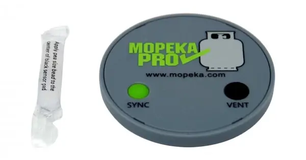 SENZOR DE NIVEL MAGNETIC, WIRELESS, BLUETOOTH PT. BUTELII DE OTEL, MOPEKA PROCHECK - Disponibil